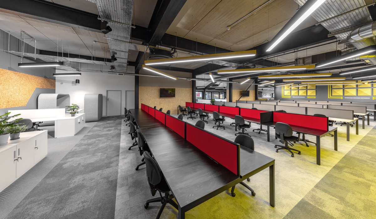 Modern office design and fit out yorkshire